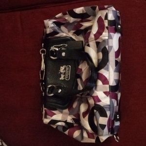 This is a used Coach bag.